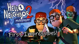 Hello Neighbor 2 MULTIPLAYER Is FINALLY OUT!