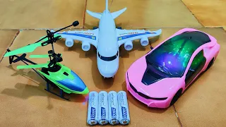 Radio Control Airbus B380 and Exceed Rc Helicopter Unboxing | remote control car | airbus a38O