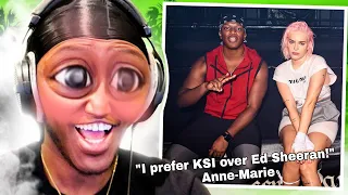 Anne-Marie Prefers KSI over Ed Sheeran