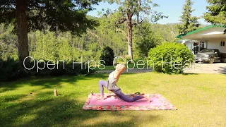 Open Hips Open Heart Yoga   SD 480p