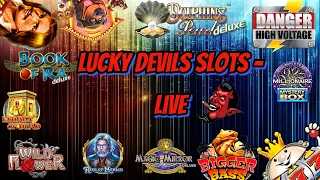 Bonus Hunt Live with Lucky Devil opening 9:15pm