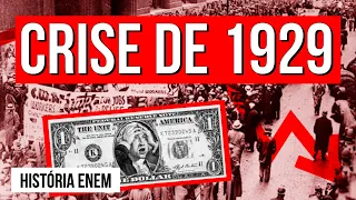 A CRISE DE 1929 E SUAS CONSEQUÊNCIAS | Resumo de História Enem. Prof. Eduardo Dudu Volpato