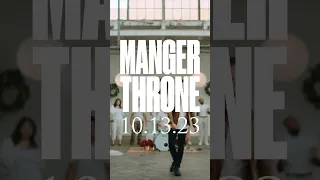 My brand new Christmas song, “MANGER THRONE” releases this FRIDAY. 🎄🙌🏼