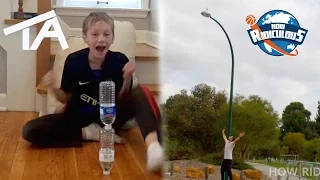 Water Bottle Flip Trick Shots ULTIMATE EDITION | That's Amazing & How Ridiculous