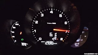 2016 Porsche 718 Boxster S Launch Control 0-286km/h Acceleration