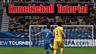 Perfecting the Knuckleball Move in PES Ppsspp| Knuckleball Tutorial