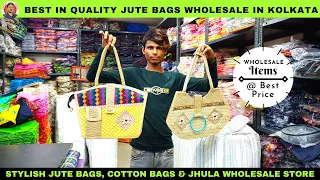 Best in Quality Jute Bags Wholesale In Kolkata | Stylish Jute Bags, Cotton Bags & Jhula Wholesale