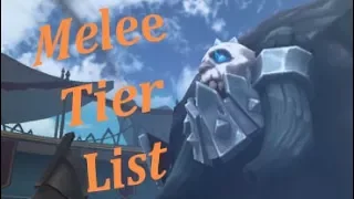 Battlerite melee character tier list