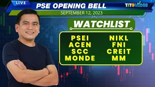 STOCKS REVIEW BY REQUEST | PSE Opening Bell Live September 12, 2023