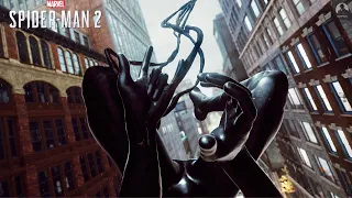 Spider-Man 2 - Pro Web Swinging - No Swing Assist (Classic Black Suit)