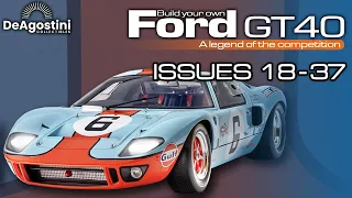 DeAgostini 1:8 Ford GT40 Partwork Issues 18-37