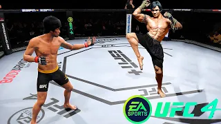 UFC4 Bruce Lee vs Tony Jaa EA Sports UFC 4 - Epic Fight