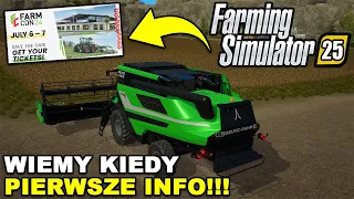 OFICJALNIE: WIEMY KIEDY POJAWIĄ SIĘ PIERWSZE INFORMACJE O FARMING SIMULATOR 25!!!