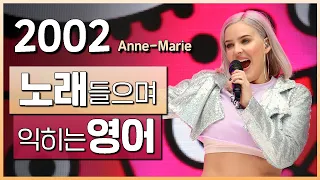 2002 - 앤 마리(Anne-Marie) 🎵 노래들으며 익히는 영어┃영어단어 ┃영어문법 ┃영어듣기 ┃영어회화┃영어공부