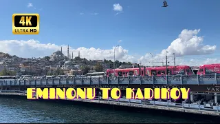 Eminönü to Kadıköy Ferry | Cheap Transport in Istanbul