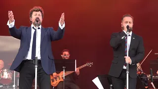 Alfie Boe & Michael Ball - He Lives In You -  Carfest South 25.08.18 HD