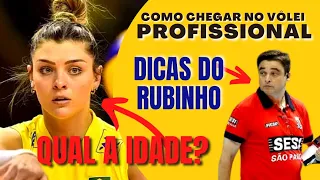 COMO SER UM JOGADOR DE VÔLEI PROFISSIONAL | RUBINHO RESPONDEU | VOLEIBOL