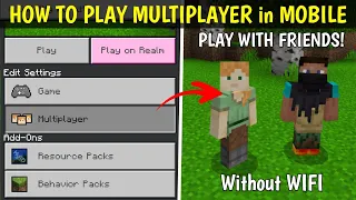 How To Play Multiplayer In Minecraft Mobile