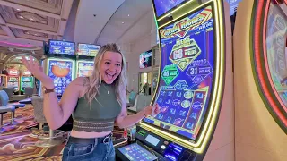 Her UNEXPECTED Win On A Caesars Palace Slot Machine!