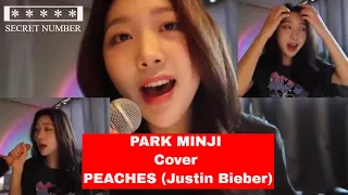 Park Minji (박민지) New Member SECRET NUMBER (시크릿넘버) Rumor Cover Peaches - Justin Bieber