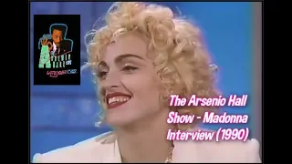 The Arsenio Hall Show - Madonna Interview (1990)