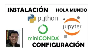 Instalación Miniconda Python y Jupyter