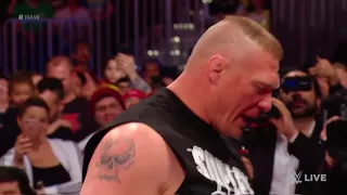 Brock Lesnar brutalizes injured Roman Reigns  Raw, March 26, 2018  720 X 1280