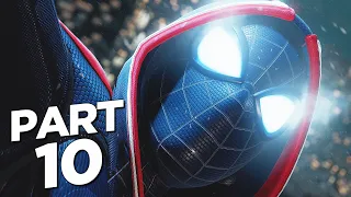 SPIDER-MAN MILES MORALES PS5 Walkthrough Gameplay Part 10 - 2099 SUIT (Playstation 5)