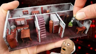 Making GRANNY'S Ground Floor MINIATURE HOUSE in Polymer Clay!