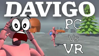 I CRUSHED my friends as a GIANT | PC vs VR