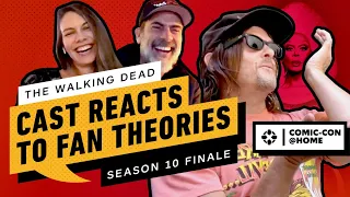 The Walking Dead Cast React to Season 10 Finale Fan Predictions | Comic Con 2020