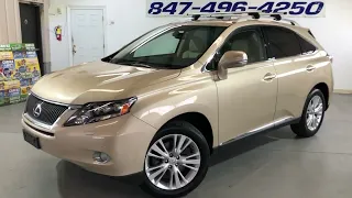 2010 LEXUS RX450h AWD! CLEAN CARFAX! LOW MILES! FULLY LOADED! WELL KEPT! GAS SAVER!