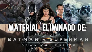 El CURIOSO Material Eliminado De Batman v Superman