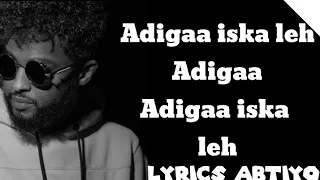 hees cusub| adigaa iska leh| guleed simba|new song official| 2021|