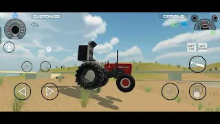 SWARAAJ modified tractor off roading #viral #gameplay #video #and subscribe
