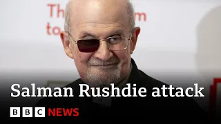 Sir Salman Rushdie recalls New York knife attack two years on | BBC News