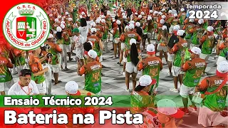 Grande Rio 2024 | Pista - Ensaio Técnico | Samba ao vivo - #ET24