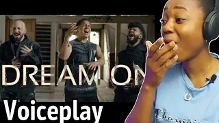 Voiceplay - dream on feat Omar Cardona Reaction (Aerosmith cover)