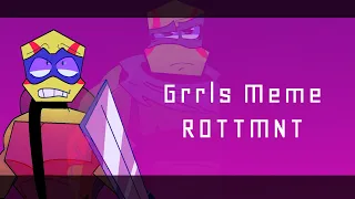 GRRRLS meme || Rottmnt Animation || Flipaclip | !TW!