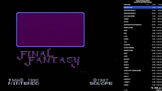 Final Fantasy (NES) Speedrun in 3:48:31 - Any% US (no RNG manip)