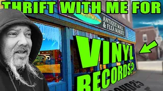 Finding Vinyl Records at Antique Store!  Vinyl Community 2022  record collecting