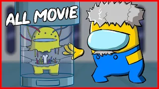 ROBOT MINI CREWMATE'S MY SON ALL MOVIE- AMONG US ANIMATION