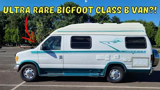 This 1996 Bigfoot Class B Camper Van might the Best Four Season Van from the 90s