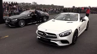 2018 Mercedes-AMG SL63 vs Mercedes-AMG S63 Coupe vs Liberty Walk GTR