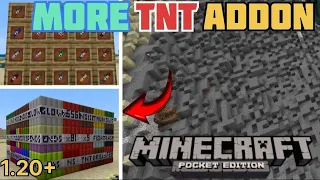 More TNT Addon For Minecraft PE 1.20+🔥| Also Dynamics 💯