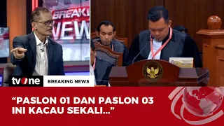 Gubes Hukum Konstitusi: Paslon 01 dan 03 Tidak taat Hukum | Breaking News tvOne