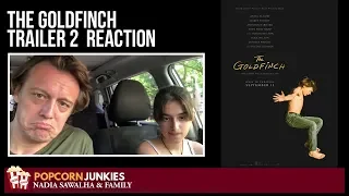 The Goldfinch Trailer 2 - Nadia Sawalha & The Popcorn Junkies REACTION