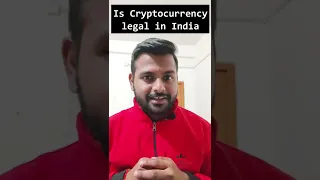 Is cryptocurrency legal in India #shorts