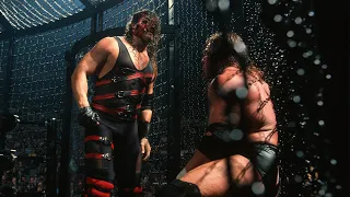 Chaos ensues in the first-ever Elimination Chamber Match: Survivor Series 2002