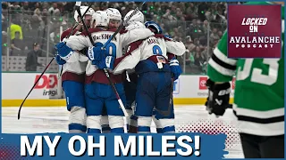 Avalanche Mount a Comeback and Take Game 1 Against Dallas in OT!